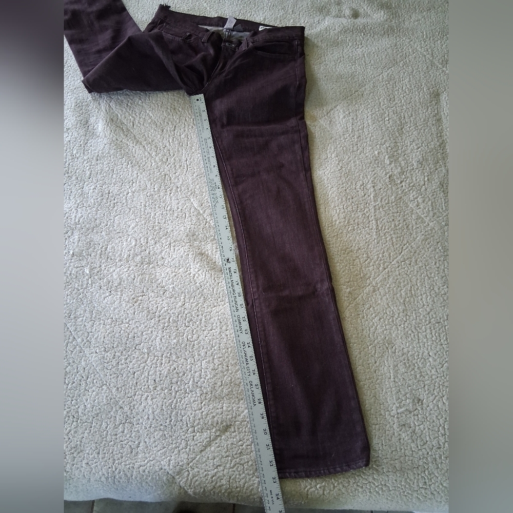 Rogan Elegant Purple Straight Leg Jeans New - Picture 3 of 6